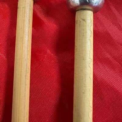 Vintage Mike Balter #9A Oval Aluminum on Rattan Bells Mallets image 6