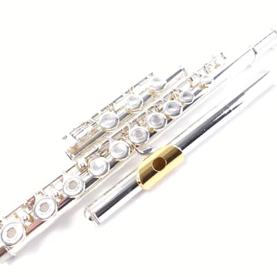 Refurbished Yamaha 381 Gold Clad Lip (~362/382) Intermediate Open Hole Flute image 2