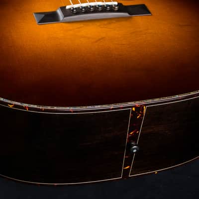 Santa Cruz H13 41 African Blackwood and Moon Spruce Sunburst Custom NEW image 15