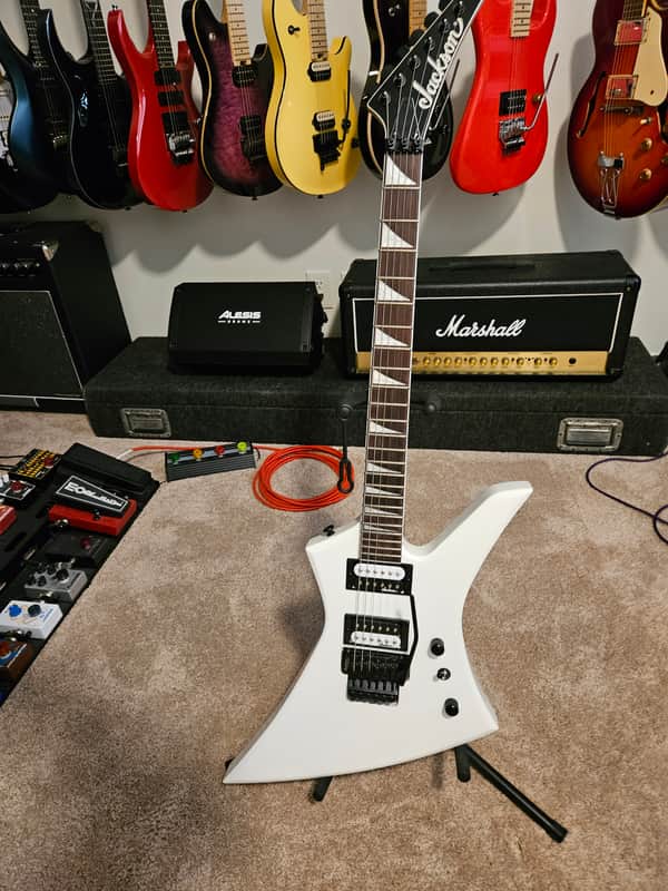 Jackson JS Series JS32 Kelly with Amaranth Fretboard 2019 - Present - Snow White image 1