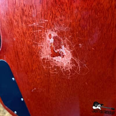 Gibson '61 Les Paul (SG) Tribute Electric Guitar (2013 - Cherry) image 22