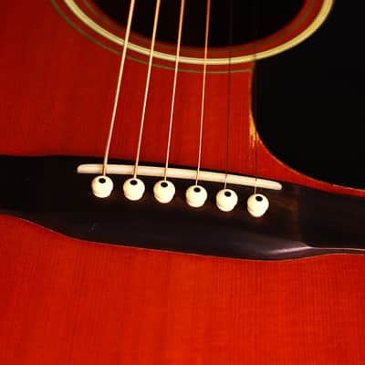 Martin D-28 1975 Sunburst Acoustic Guitar - Rare vintage rarity with legendary Martin sound and unique character - check video! image 10