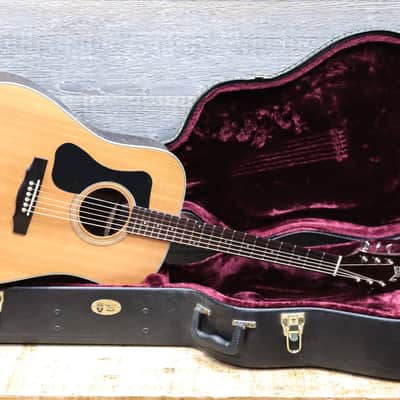 Guild D-150L Natural Left-Handed Dreadnought Acoustic Guitar w/Case #GAD-53106 image 9