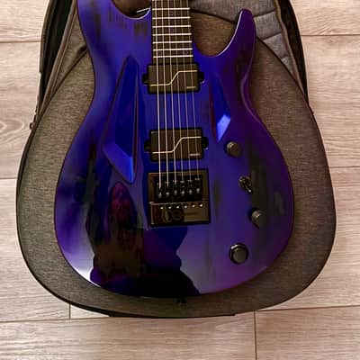 Aristides NAMM Exclusive 060 Evertune 2024 - Worn Purple/Red Chameleon Gloss image 20