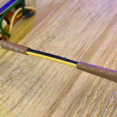 Fender Jazzmaster Wiring Harness 500K MOD NOS Sprague Ceramic Disc Caps Gavitt Cloth Wire image 6