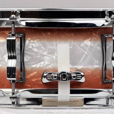 Ludwig 20/12/14/5x14" Classic Maple Downbeat Drum Set w/ Rail - Exclusive Fire Burst Pearl image 15