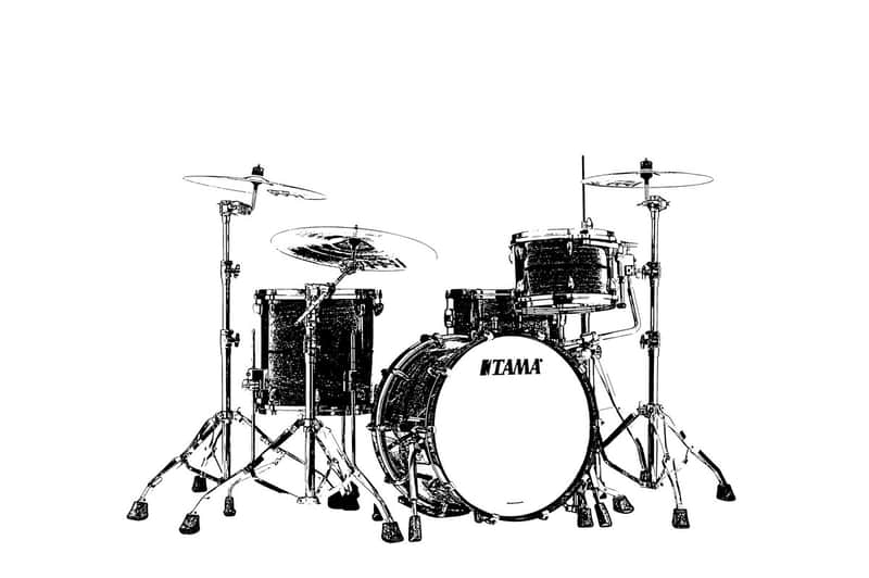 Tama TW30CZS-RSC STAR Walnut Shell Kit 3 pcs - Roasted Japanese Chestnut/Chrome HW image 1