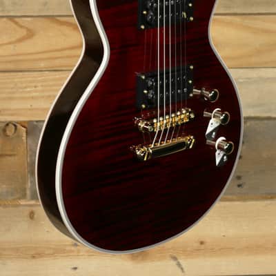 ESP EC-1000T CTM Electric Guitar See Thru Black Cherry image 1