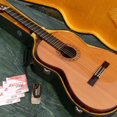 1977 Kazuo Yairi YC-30 AMAZING RAMIREZ STYLE Classical Concert Guitar+Hard Case plus more extras image 1