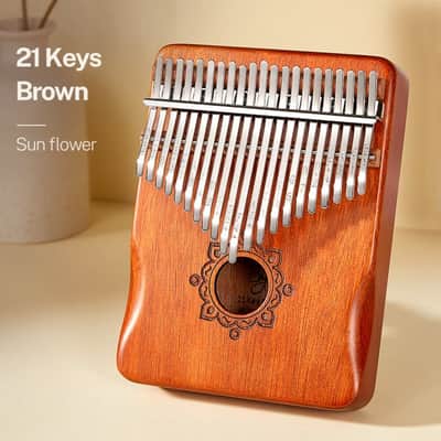 Kalimba-17k gradient brown / China image 4