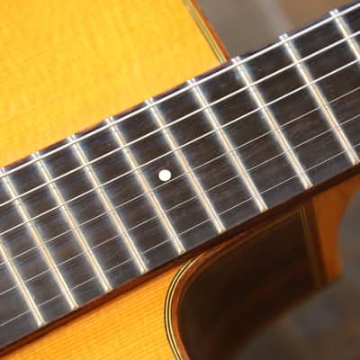 Dell’Arte Jimmy Rosenberg Signature Natural Acoustic/ Electric Gypsy Jazz Guitar + Case image 8