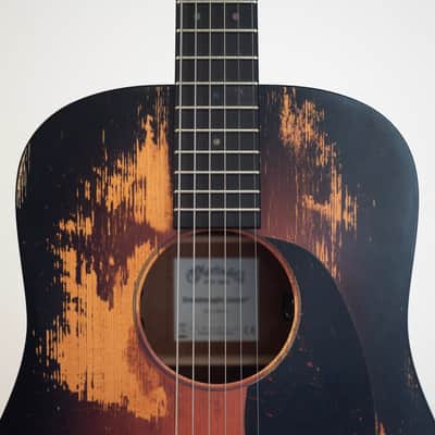 Martin Dreadnought Junior Street Legend - in Aged Vintage Sunburst image 14