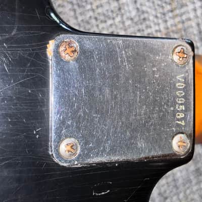 Fender American Vintage '62 Stratocaster 1983 - Black image 24
