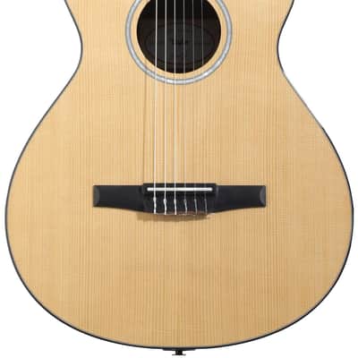 Taylor 212ce-N Plus Grand Concert Acoustic-electric Nylon-string Guitar - Natural image 1