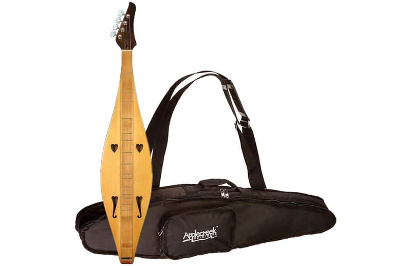 Applecreek ACD100K Teardrop Dulcimer with Case & Music Book image 1
