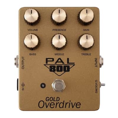 PedalPalFx PAL 800 GOLD Overdrive | Reverb
