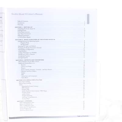 Digitech Studio Quad V2 User's Manual image 2