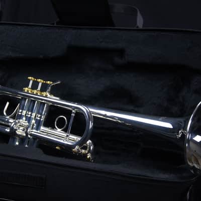Schiller Frankfurt Elite Custom C Trumpet 2020 - SILVER PLATED image 2