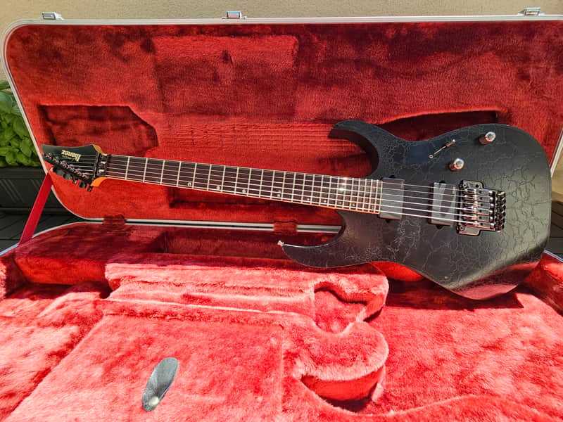 Ibanez J. Custom RG8320 BBK (Biker's Black, rare 2007 Japanese only model) image 1