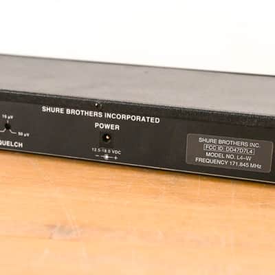Shure L4 Diversity Wireless Receiver - 171.845 MHz (NO POWER SUPPLY) CG01Y4H image 8