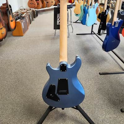 New PRS Paul Reed Smith SE CE 24 Standard Satin - Ice Blue Metallic with PRS SE Gigbag image 7