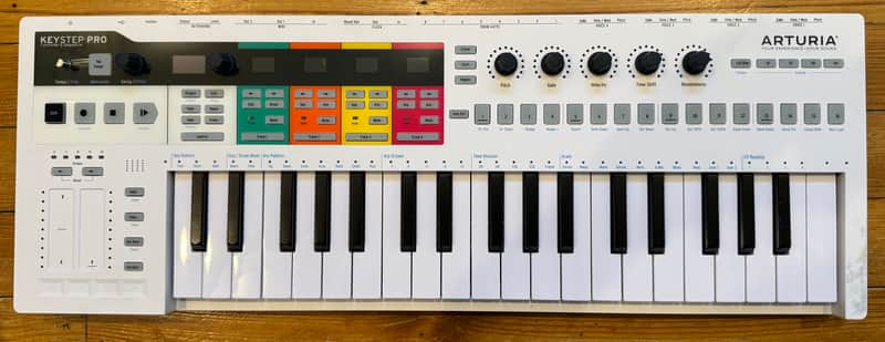 Arturia KeyStep Pro 37-Key MIDI Controller 2020 - Present - White image 1