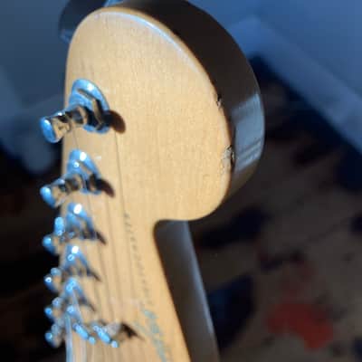 1997 Fender Roadhouse Stratocaster - Made in USA - Shoreline Gold - with DiMarzio DP188 bridge pickup & OHSC image 3