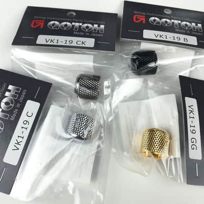 GOTOH Guitar Tone And Volume Knobs Metal Electronic Control Knobs image 4