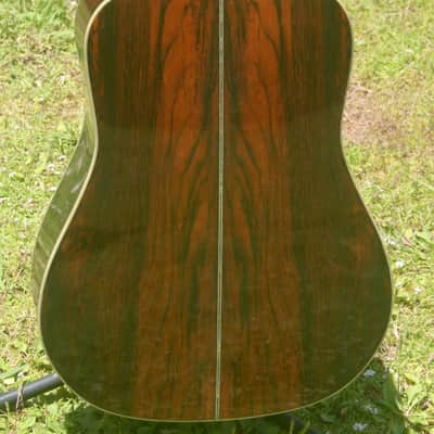 1976 Yairi YW800 Brazilian Rosewood Jacaranda Japan Vintage - Natural+Vintage Hard Case image 7