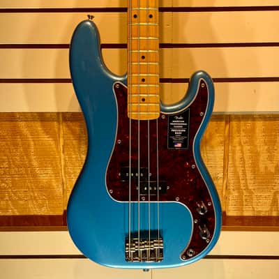 Fender American Professional Classic Precision Bass 2025 - Present - Faded Lake Placid Blue image 2