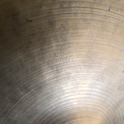 K Zildjian  16" early/mid 50's? image 2