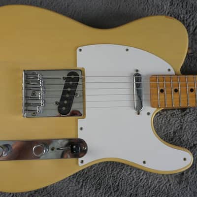 2007 Fender Japan Telecaster Transparent Blonde - Maple Neck image 6