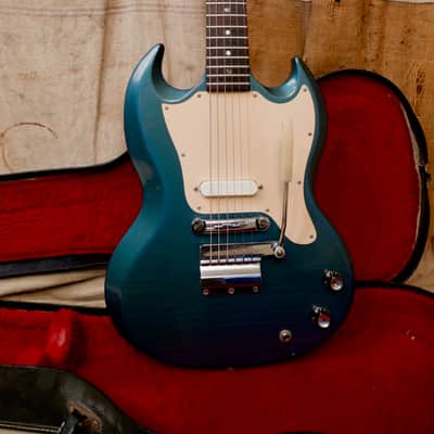 Gibson Melody Maker SG Body 1966 - Pelham Blue image 3