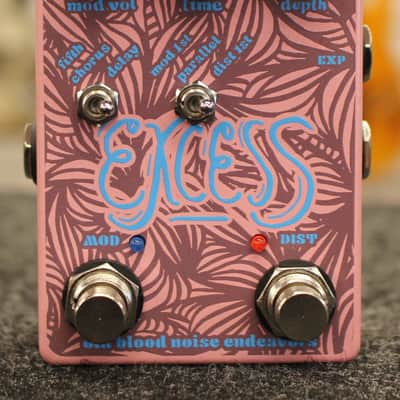 Old Blood Noise Endeavors Excess V2 Distortion/Chorus/Delay Guitar Effects Pedal image 1