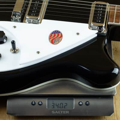 Rickenbacker 360 Jet Glo 2422749 ~ Small Scratch image 5