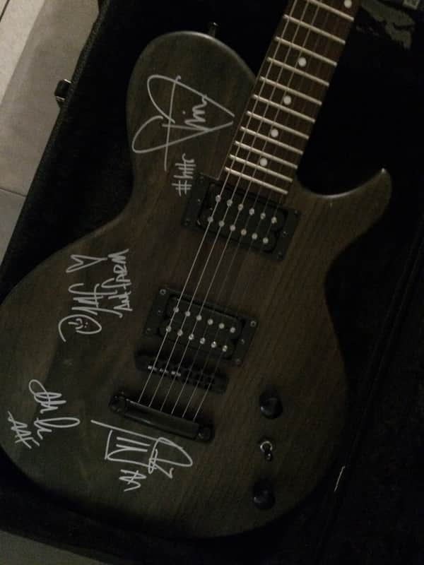 Alien Ant Farm Signed Guitar image 1