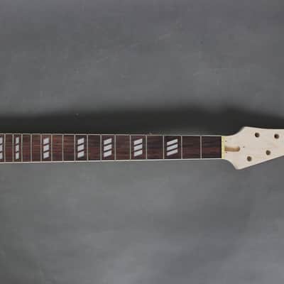 Flamed Top Semi-Hollow Super Strat Style Electric Guitar DIY Kit – F-Hole – Unfinished Build Kit image 8