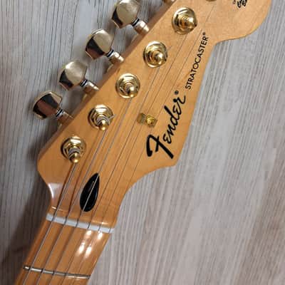 2012 Fender Aztec Gold MIM Strat w/ Gilmour Mod (1 of a Kind) w/ Fender Hardshell , Locking Tuners image 6