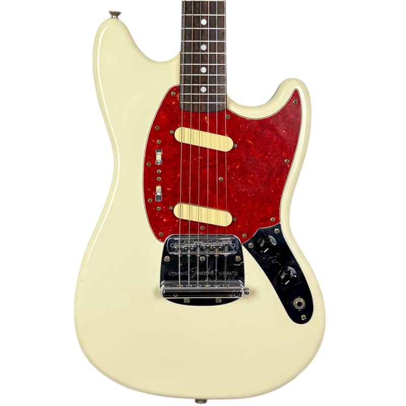 Fender Japan 66’ Reissue Mustang 2002-2004 - Vintage White image 1