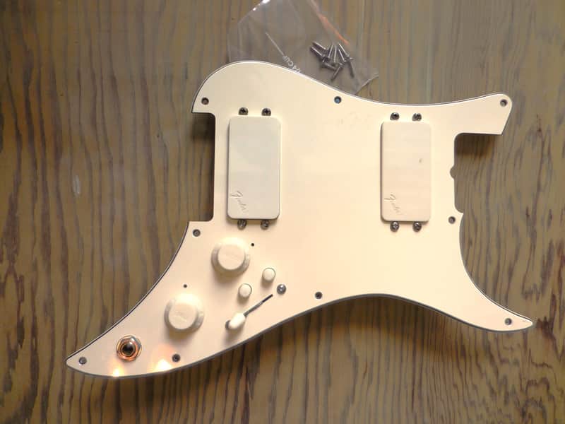 Fender USA 1981 Bullet H2 Pickguard+Complete Pickup Rig 100% Original image 1