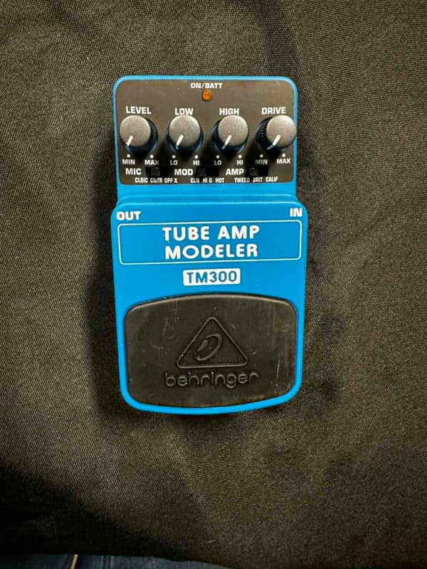 Behringer TM300 Tube Amp Modeler Pedal 2010s - Standard image 1