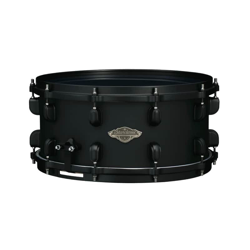 TAMA Starclassic Performer 14 x 6.5-inch Professional Snare Drum (Flat Black) image 1