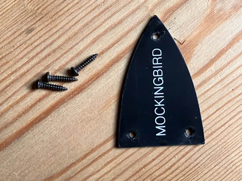 BC Rich Mockingbird Guitar Truss Rod Cover 2000s image 1