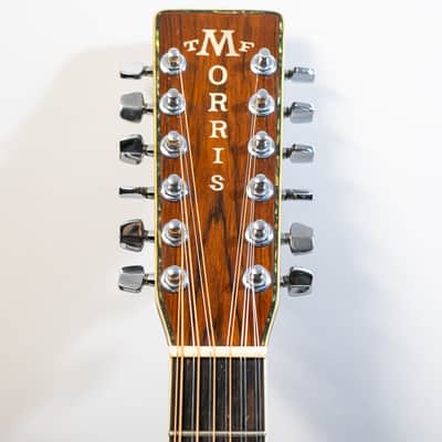 Morris B-60 12-String Dreadnought Acoustic Guitar with Case - Natural - Vintage image 4