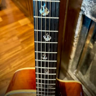 Antonio Tsai 12-String Acoustic Guitar | Incredible & Rare Custom Dragon Inlays! image 6
