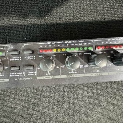 Alesis 3630 Dual-Channel Compressor / Limiter with Gate 1990s - Black image 6