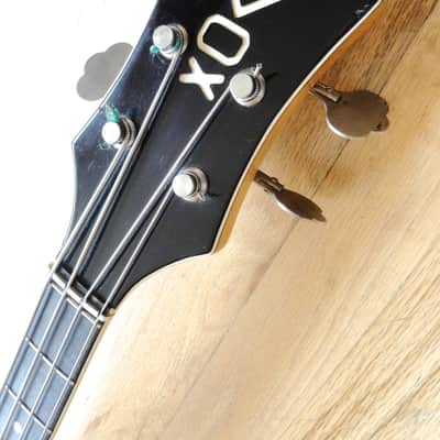 1960s Vox Cougar V214 Vintage Electric Bass Guitar Eko Italy Cherry Minty w/ohsc image 4
