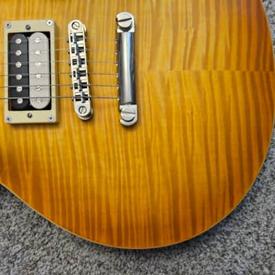 ESP LTD EC-1000T Honey Burst Satin Fishman Fluence 2019 image 4