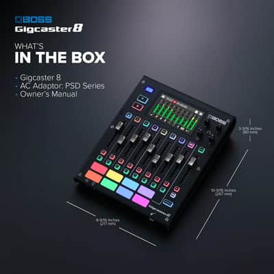 Boss Gigcaster 8 Streaming Mixer image 2