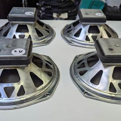 Matching Set Of 4! 1973 CTS 8 Ohm 20 Watt 8" Full Range Speakers - Look & Sound Excellent! image 2